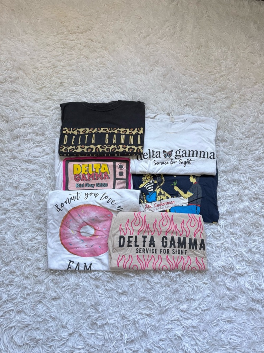 Delta Gamma Graphic Tee Bundle